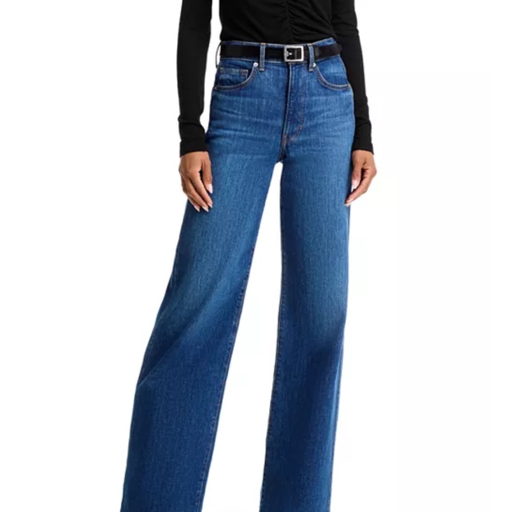 NWOT Veronica Beard Taylor Relaxed Wide Leg Jeans